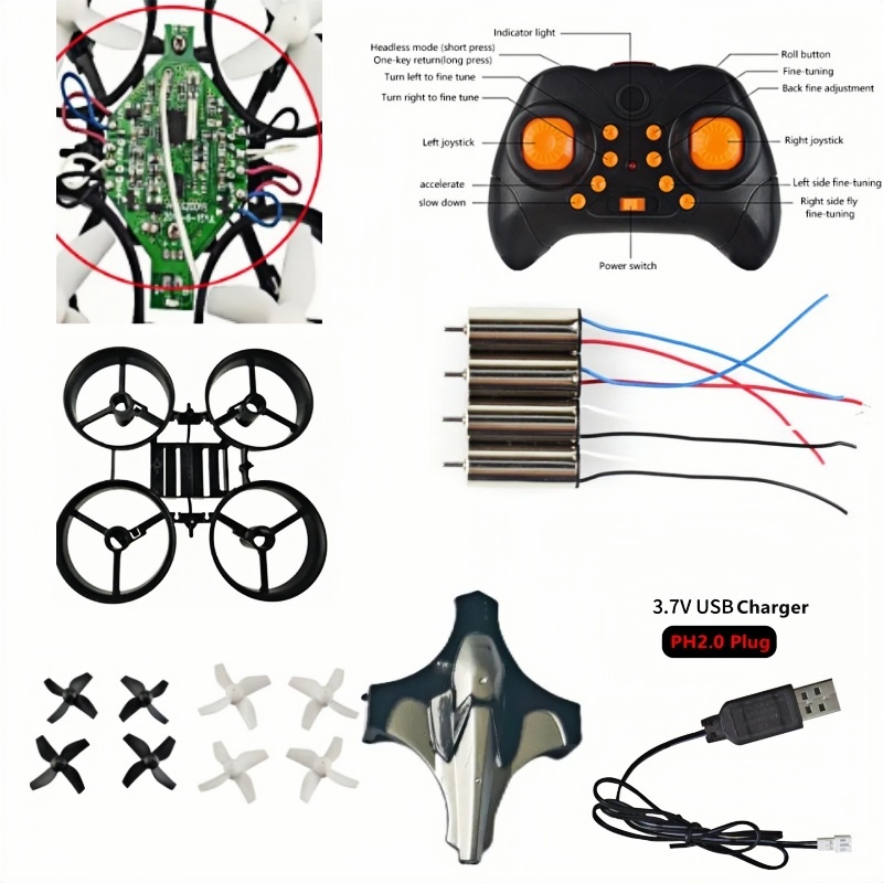 Drone Battery Balance Charger - 완벽한 DIY 드론 키트 2.4G 6축