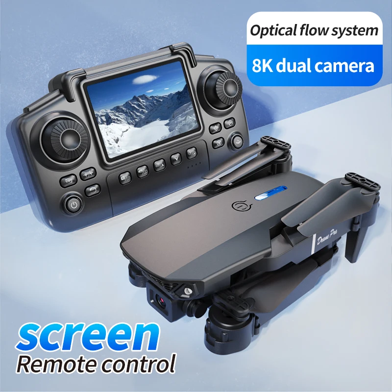 전문가용 E88 PRO 드론, 화면 탑재 8K HD 카 - Drone Battery Box 리뷰 및 가격