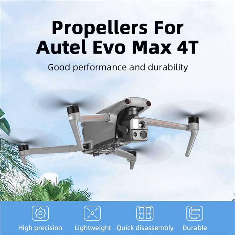 A33T-20X 퀵 릴리스 프로펠러, 접이식 블레이드, - Autel Drone Evo Max 4T 리뷰 및 가격